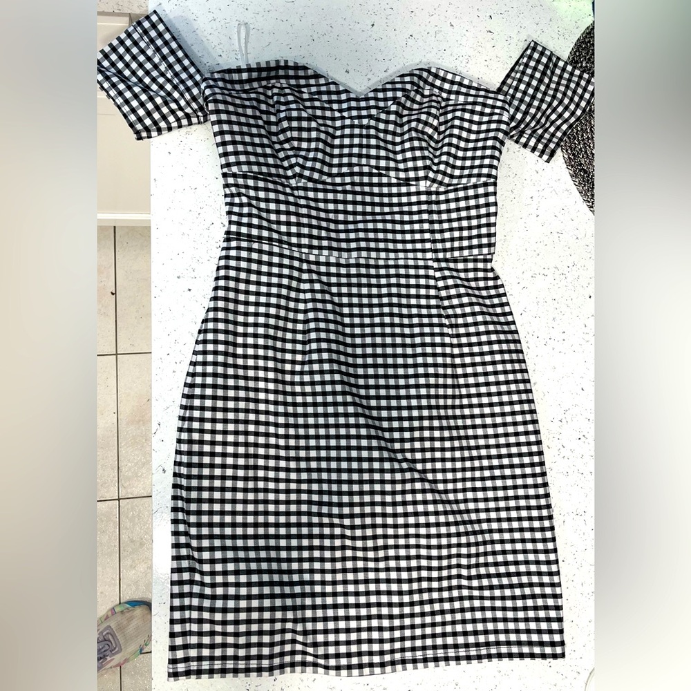 Gingham Dress